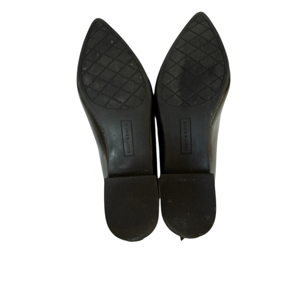 Kelly and Katie Elegant Black Women's Flats - Picture 3 of 5